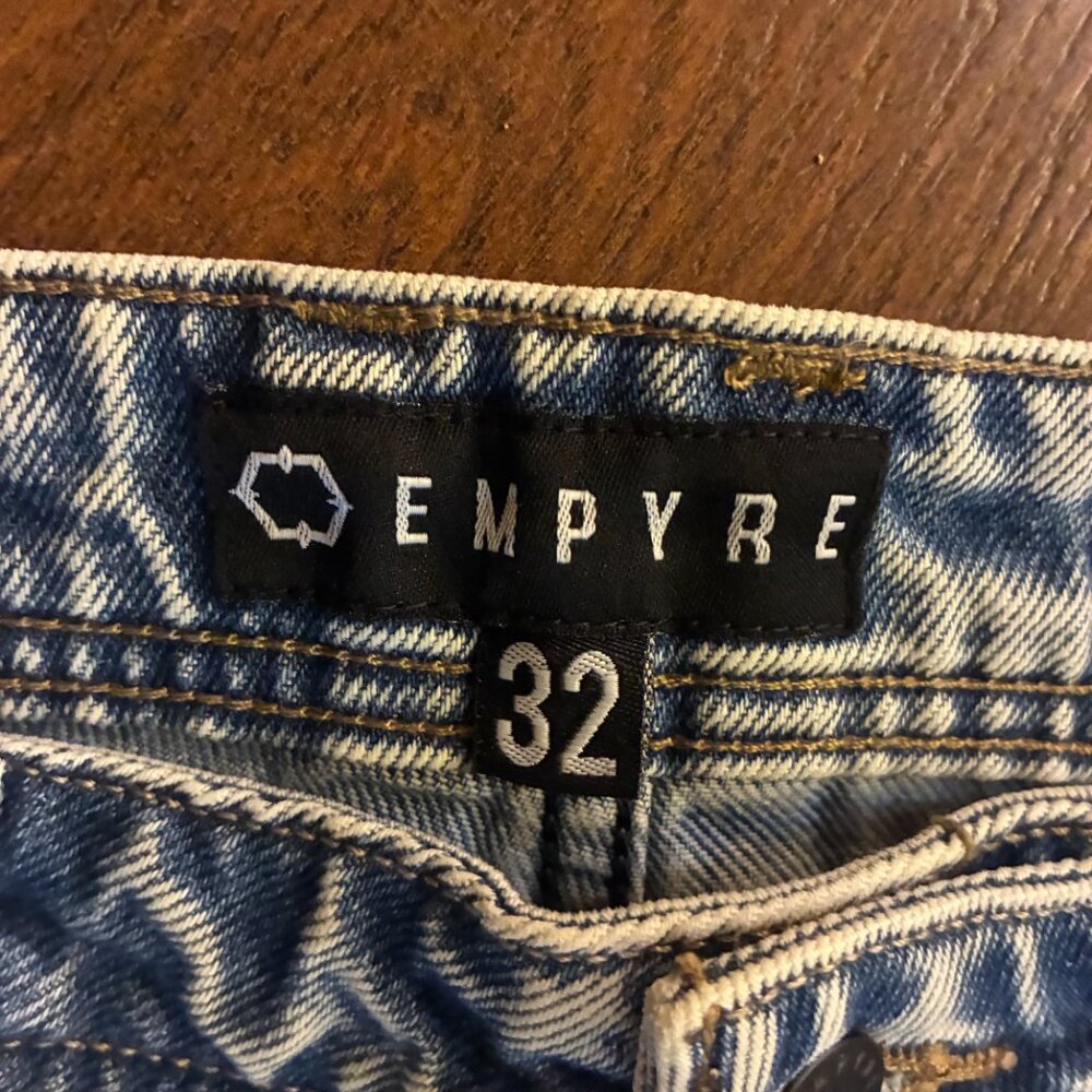 NWT Empyre Relaxed Fit Light Wash Skate Jeans Size 32X30 Zumiez - Picture 2 of 7